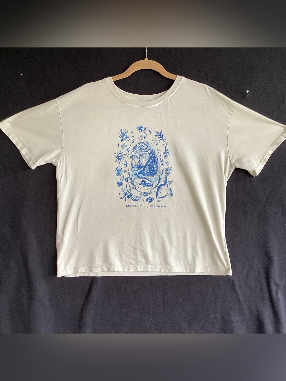 C&C California Costa di Positano short sleeve shirt Sun washed